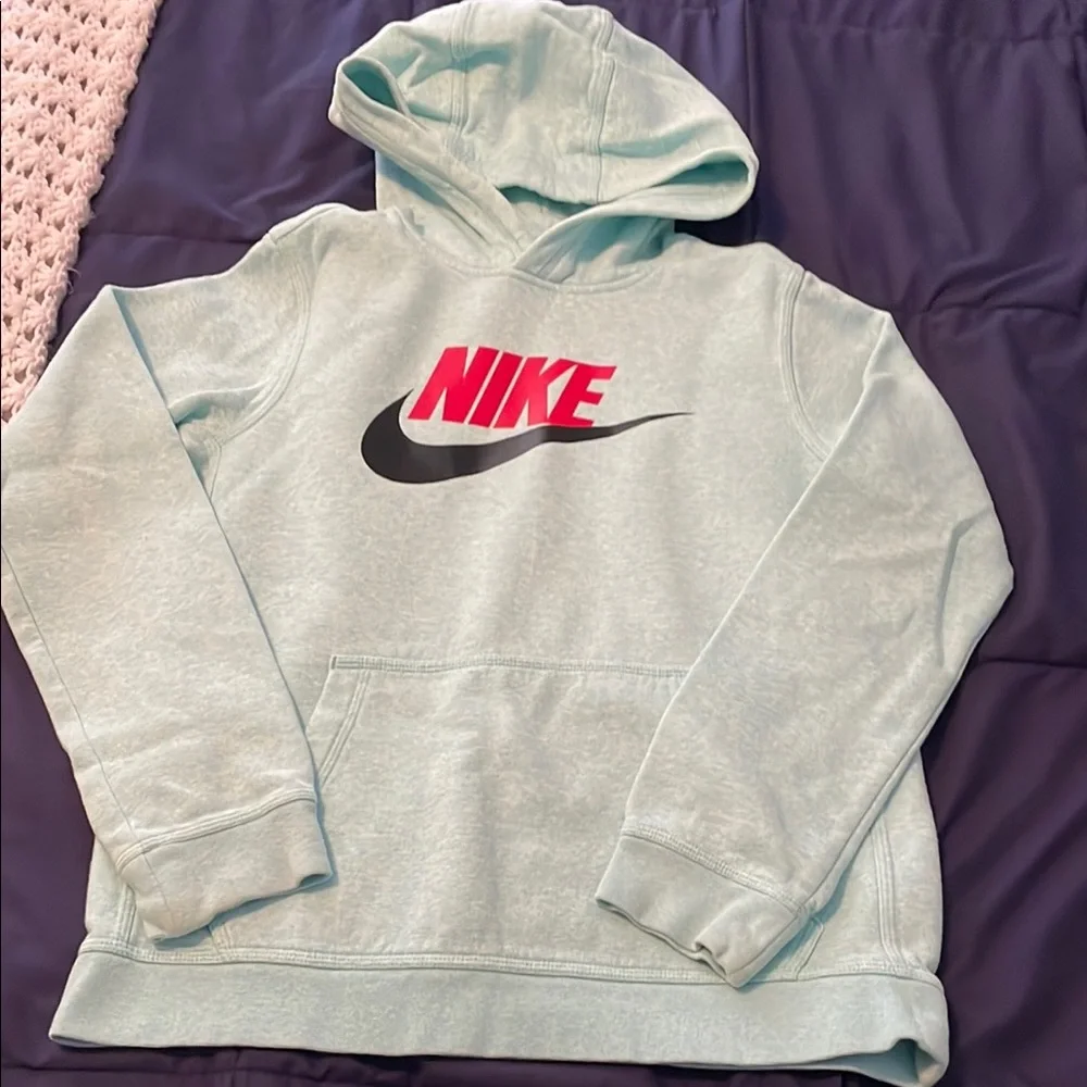 Nike Kids Sweatshirts in Mint, Lime, and Teal - Picture 9 of 12